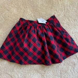 Janie and Jack plaid skirt